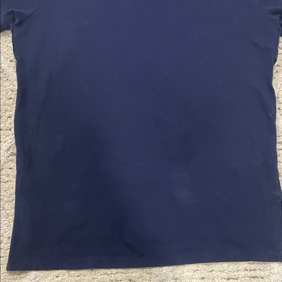 Polo by Ralph Lauren Dark Blue Polo with White and Gold Accents size medium - Picture 13 of 13